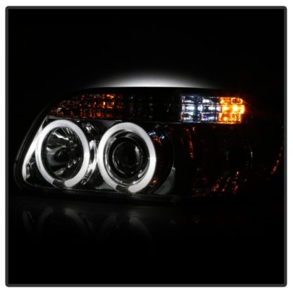 Spyder Ford Explorer 95-01 1PC Projector Headlights LED Halo Chrm PRO-YD-FEXP95-HL-1PC-C - Image 5