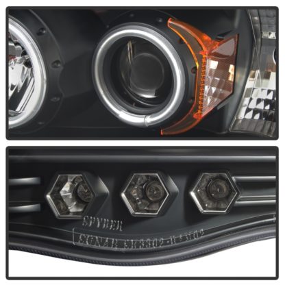 Spyder Dodge Ram 1500 02-05 03-05 Projector Headlights CCFL Halo LED Blk PRO-YD-DR02-CCFL-BK - Image 6