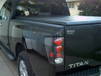 Spyder Nissan Titan 04-14 Euro Style Tail Lights Black ALT-YD-NTI04-BK - Image 5