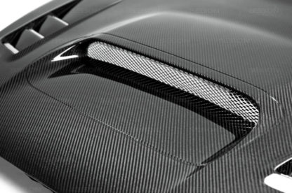 Seibon 2015 Subaru Impreza WRX/STI CW Style Carbon Fiber Hood - Image 3