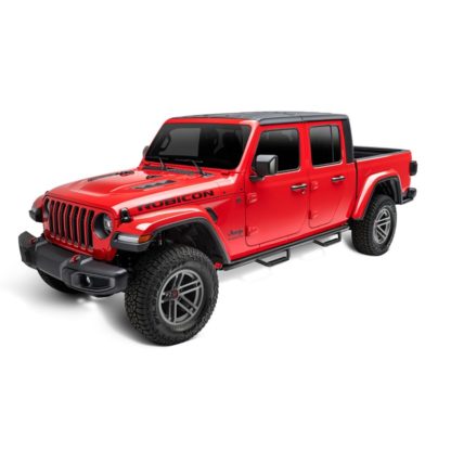 Rugged Ridge Spartan Nerf Bar Black 2020 Jeep Gladiator JT - Image 2