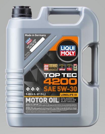 LIQUI MOLY 5L Top Tec 4200 Motor Oil 5W-30 - Image 2