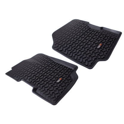 Rugged Ridge Floor Liner Front Black 1976-1983 Jeep CJ-5 - Image 2