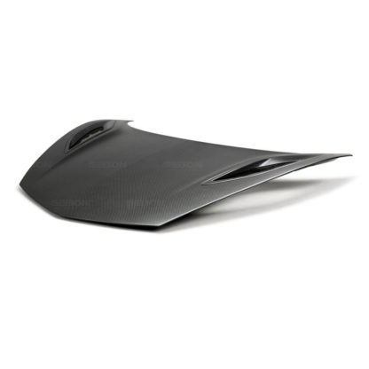 Seibon 17-18 Acura NSX OEM-style Dry Carbon Hood - Image 2