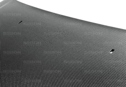 Seibon 12-13 Ford Focus OEM-Style Carbon Fiber Hood - Image 2