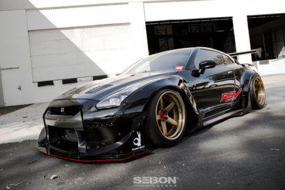 Seibon 09-12 Nissan GTR R35 GT-Style Carbon Fiber Hood - Image 8