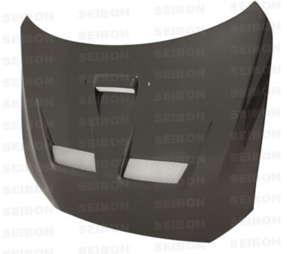 Seibon 08-12 Mitsubishi Evolution X CW-style Carbon Fiber Hood - Image 2