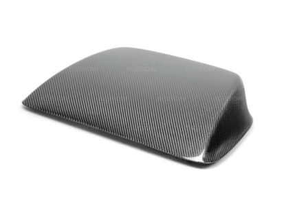 Seibon 06-07 Subaru WRX/STi STi Carbon Fiber Hood Scoop - Only Fits OEM Hoods (Not Seibon Hoods) - Image 2