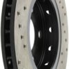 StopTech 03-05 VW Golf GTi (vented rear discs) Drilled Left Rear Rotor - Image 4