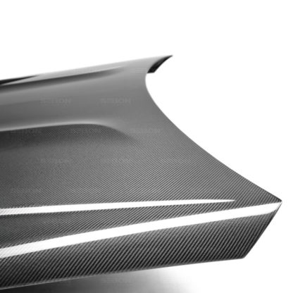 Seibon 12-14 Mercedes C-Class GT Style Carbon Fiber Hood - Image 7