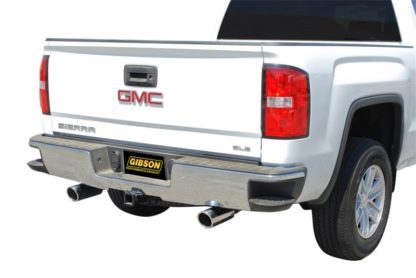 Gibson 15-18 Chevrolet Silverado 1500 LS 5.3L 3in/2.25in Cat-Back Dual Split Exhaust - Aluminized - Image 3