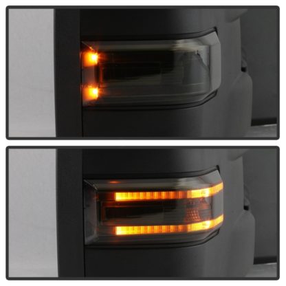 xTune 15-17 Ford F-150 Heated LED Telescoping Pwr Mirrors - Smk (Pair) (MIR-FF15015S-G4-PWH-SM-SET) - Image 9