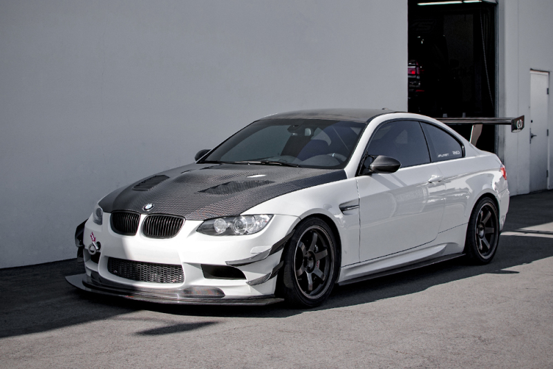 Seibon 0710 BMW M3 Series 2Dr (E92) CTStyle Carbon Fiber hood ffrides
