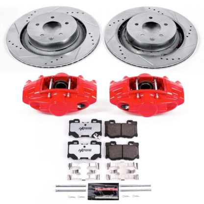 Power Stop 08-13 Infiniti G37 Z26 Street Kit w/ Calipers - Rear