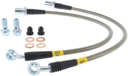 StopTech 01-06 Lexus LS430 Front Stainless Steel Brake Lines - Image 3