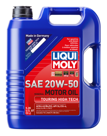 LIQUI MOLY 5L Touring High Tech Motor Oil 20W-50