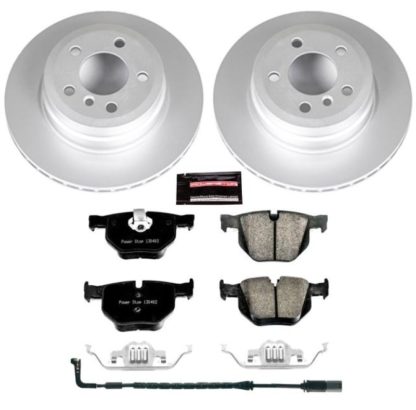 Power Stop 07-15 BMW X5 Rear Z23 Evolution Sport Coated Brake Kit