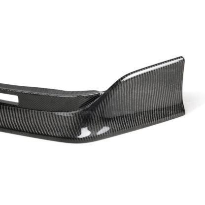 Seibon 2017 Honda Civic Type-R TA-Style Gloss Carbon Fiber Front Bumper Lip - Image 5