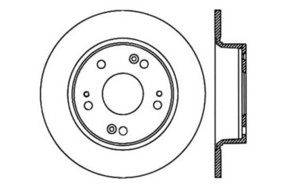 StopTech Drilled Sport Brake Rotor - Image 2