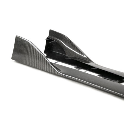 Seibon 2020 Toyota GR Supra MB-Style Carbon Fiber Side Skirt - Image 5