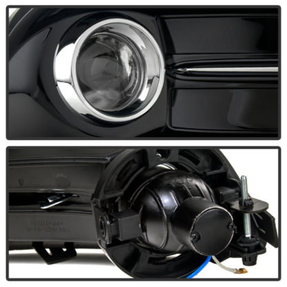 Spyder Dodge Dart 2013-2015 OEM Fog Light W/Universal Switch- Clear FL-DDART2013-C - Image 4