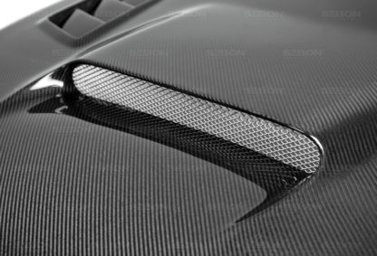 Seibon 08-09 Subaru WRX/STi CW-style Carbon Fiber Hood - Image 3