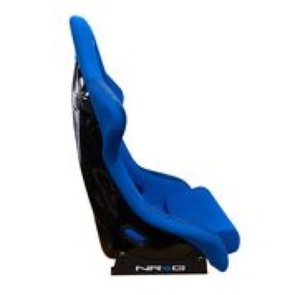 NRG FRP Bucket Seat (Blue Cloth) - Large - Image 3