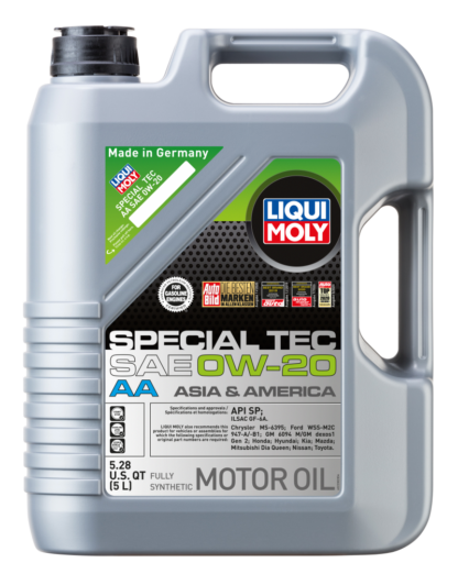 LIQUI MOLY 5L Special Tec AA Motor Oil 0W-20