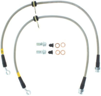 StopTech 02-06 Acura RSX Front SS Brake Lines - Image 4