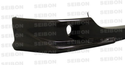 Seibon 02-04 Honda Civic SI MG Style Carbon Fiber Front Lip - Image 3