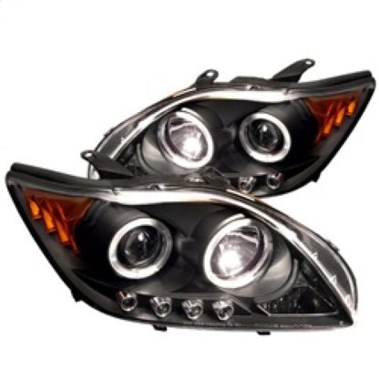 Spyder Scion TC 05-07 Projector Headlights LED Halo -Replaceable LEDs Blk PRO-YD-TTC04-HL-AM-BK - Image 2