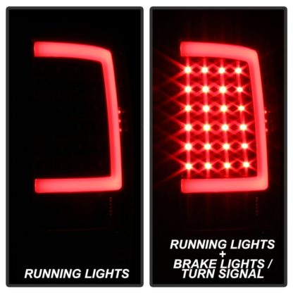 xTune 13-18 Dodge Ram 1500 LED Tail Lights - Black (ALT-ON-DRAM13V2-LBLED-BK) - Image 7