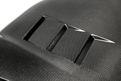 Seibon 2014 Scion TC OEM Carbon Fiber Hood - TS Style - Image 5