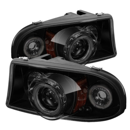 Spyder Dodge Dakota 97-04/Durango 98-03 1PC Projector Headlights LED Halo LED Chrm PRO-YD-DDAK97-C - Image 3