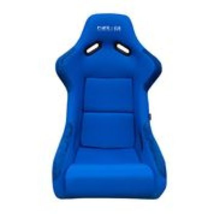 NRG FRP Bucket Seat (Blue Cloth) - Large - Image 5