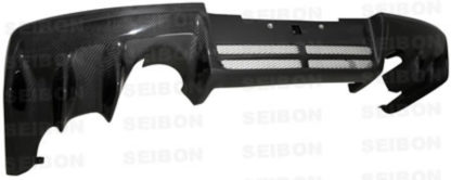 Seibon 08-09 Mitsubishi Evo X OEM-style Carbon Fiber Rear Diffuser - Image 2