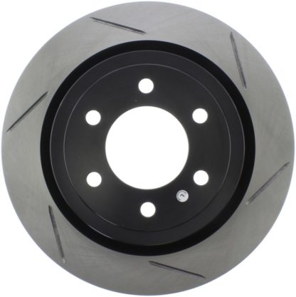 StopTech 2018 Ford F-150 Sport Slotted Rear Left Brake Rotor - Image 4