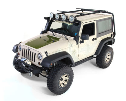 Rugged Ridge 07-18 Jeep Wrangler 2-Door Sherpa Roof Rack Kit - Image 2