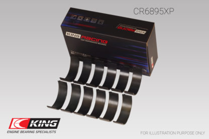 King Ford Ecoboost 3.5L V6 (Size 0.26) Connecting Rod Bearing Set - Image 4