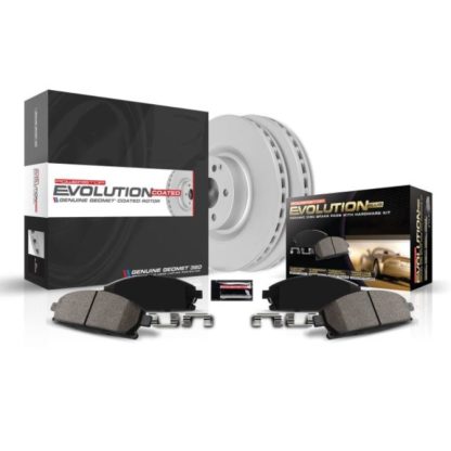 Power Stop 92-01 Toyota Camry Front Z17 Evolution Geomet Coated Brake Kit - Image 2