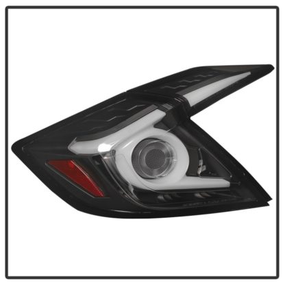 Spyder 16-19 Honda Civic 4 Door Light Bar LED Tail Lights - Black - ALT-YD-HC164D-LB-BK - Image 6