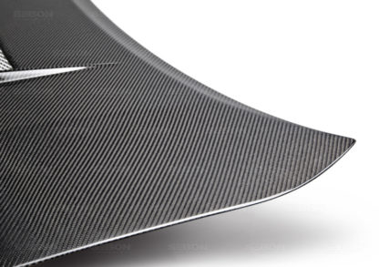 Seibon 14-15 Honda Civic 2dr VSII-Style Carbon Fiber Hood - Image 5