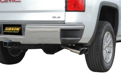 Gibson 15-18 Chevrolet Silverado 1500 LS 5.3L 3in/2.25in Cat-Back Dual Sport Exhaust - Aluminized - Image 3