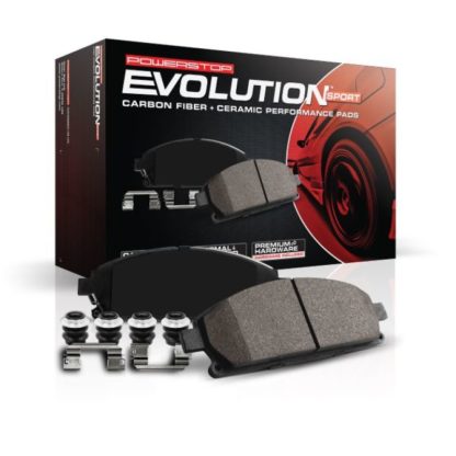 Power Stop 16-19 Cadillac ATS Rear Z23 Evolution Sport Brake Pads w/Hardware - Image 2