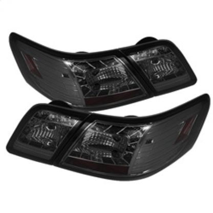 Spyder Toyota Camry (does not fit the Hybrid)07-09 LED Tail Lights Smoke ALT-YD-TCAM07-LED-SM - Image 2