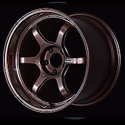 Advan R6 18x8.5 +37 5-114.3 Racing Copper Bronze Wheel