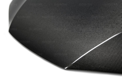 Seibon 2014+ Honda Civic OEM Style Carbon Fiber Hood - Image 3