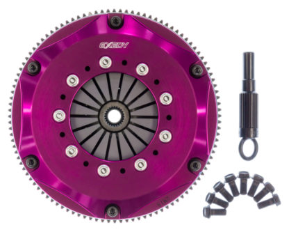 Exedy 1999-2002 Nissan Silvia L4 Hyper Twin Cerametallic Clutch Sprung Center Disc - Image 3