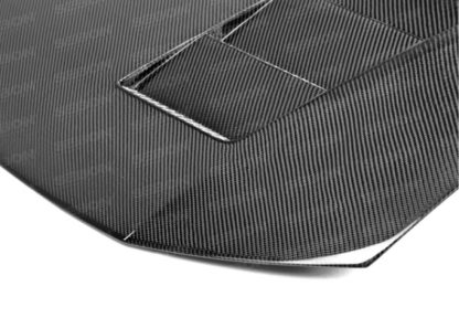 Seibon 12-13 Honda Civic 2dr TS-Style Carbon Fiber Hood - Image 4