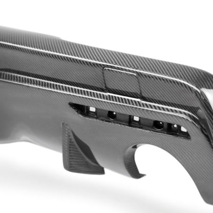 Seibon 2020 Toyota GR Supra Carbon Fiber Rear Diffuser - Image 7